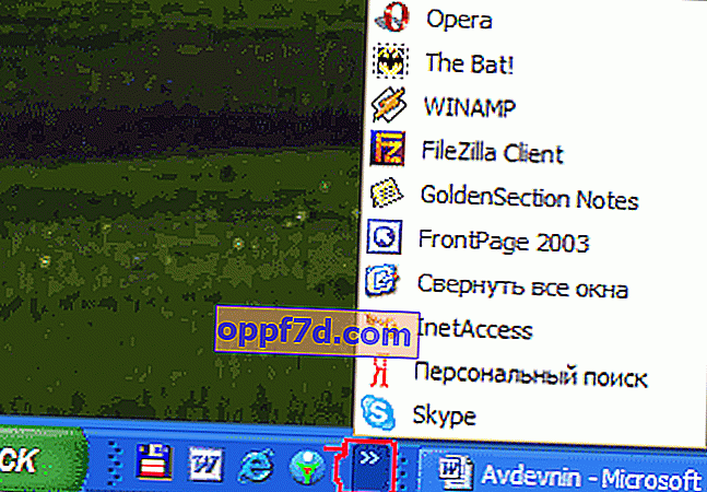 Windows XP launcher