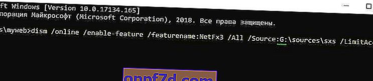 featurename NetFx3
